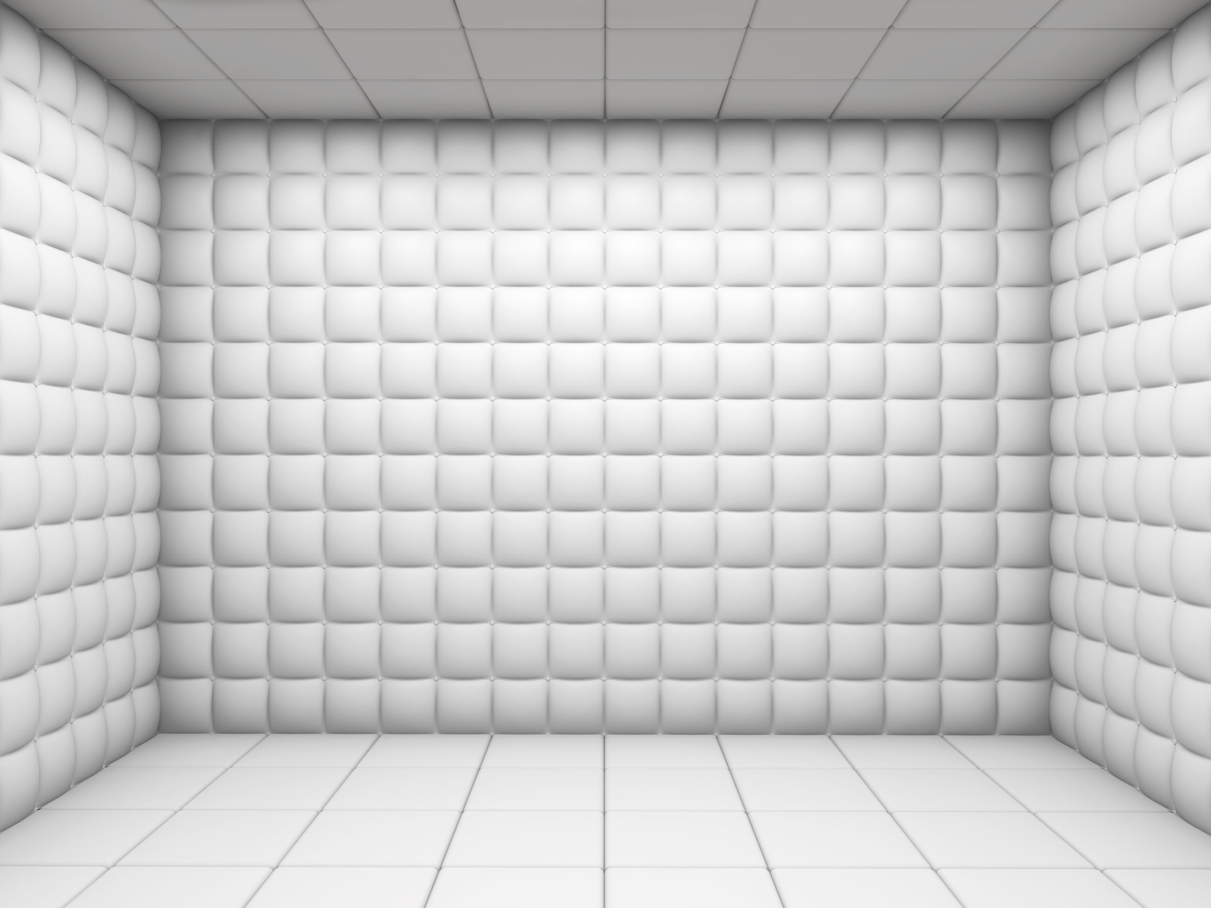 11755382 - white mental hospital padded room empty with copy space